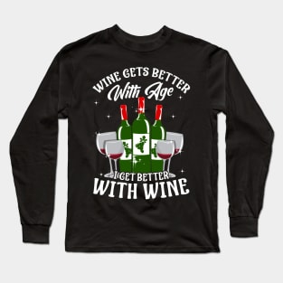 Funny Wine Lover Tee Long Sleeve T-Shirt